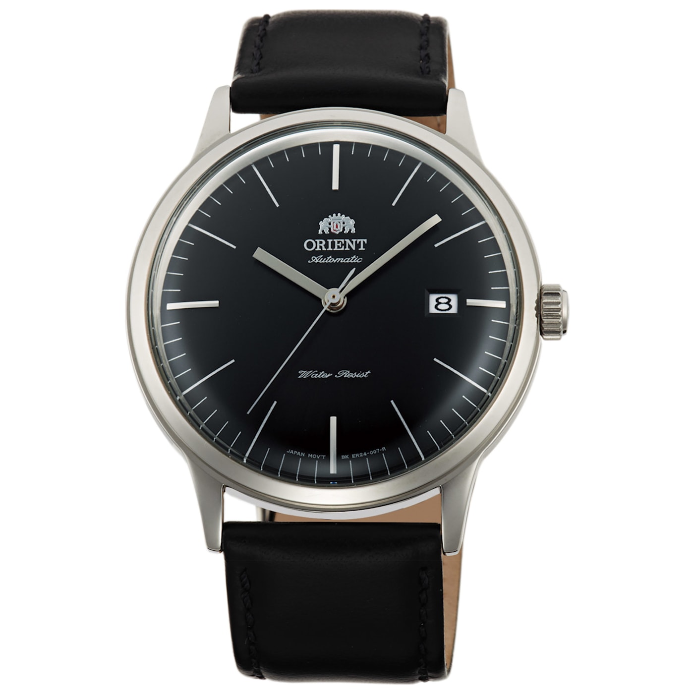 Orient Men s Classic Bambino V2 41mm Manual Wind Watch Black