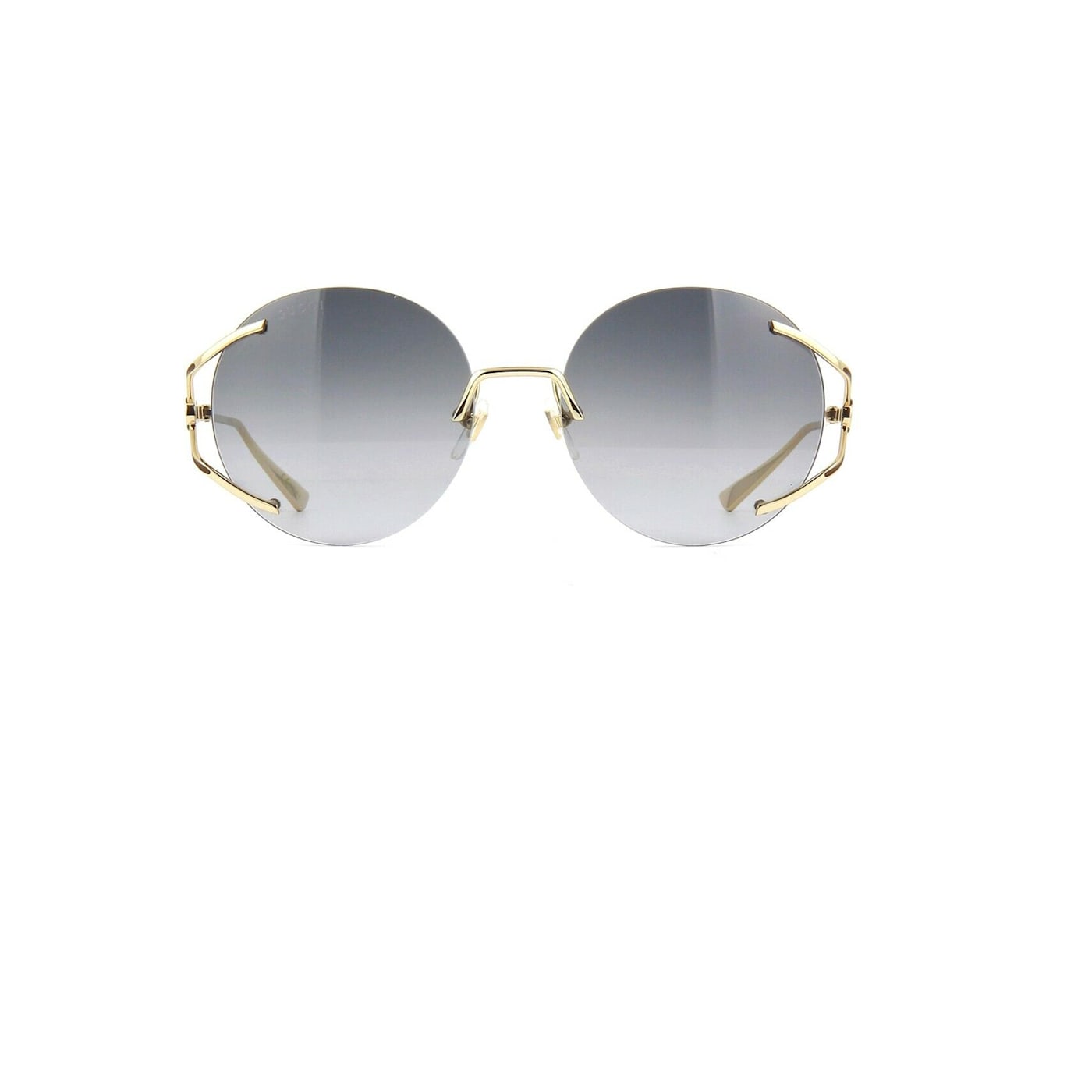 Round frame metal gucci sunglasses 2025