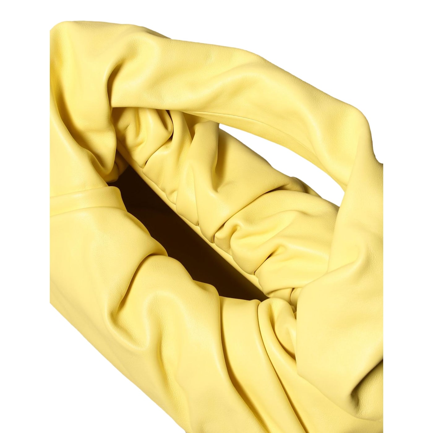 Bottega Veneta The Shoulder Pouch Sherbert Yellow Nappa