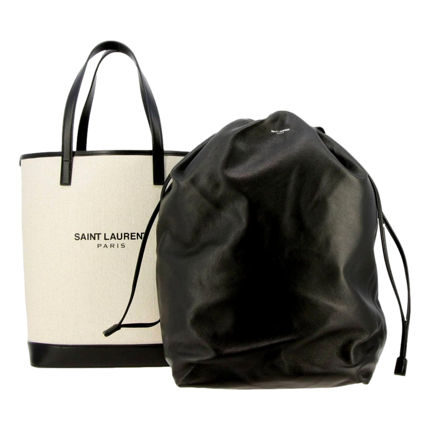 【即納】SAINT LAURENT サンローラン Teddy Bucket バッグ サンローラン新作バッグ「テディ」発売、巾着型の2WAYタイプ