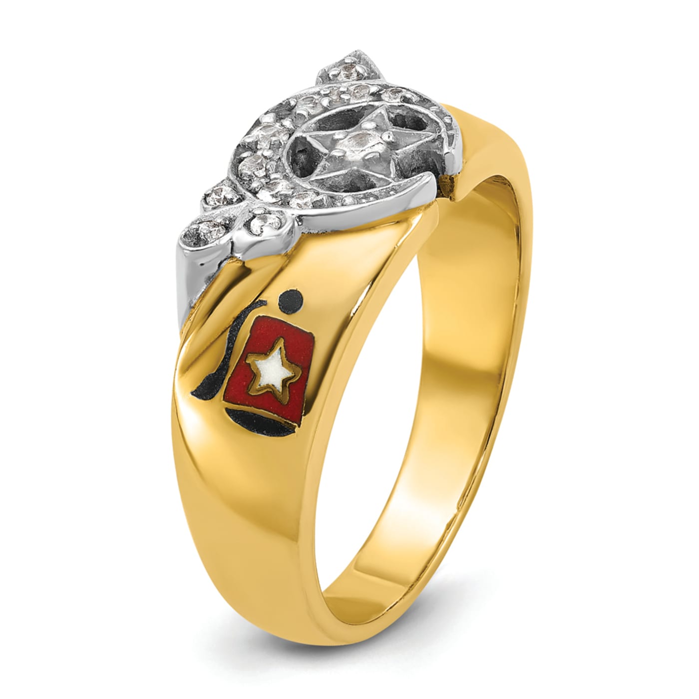 Diamond shriners ring hotsell