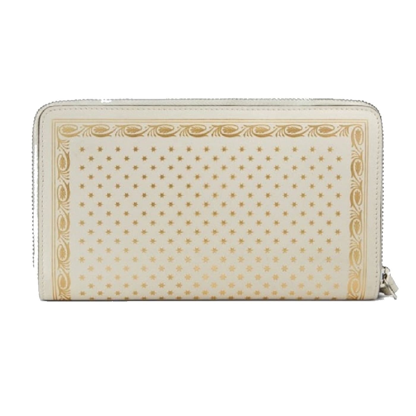 人気商品ランキング Sega Gucci Guccy Wallet Leather Zipper Gold Moon White Stars 小物