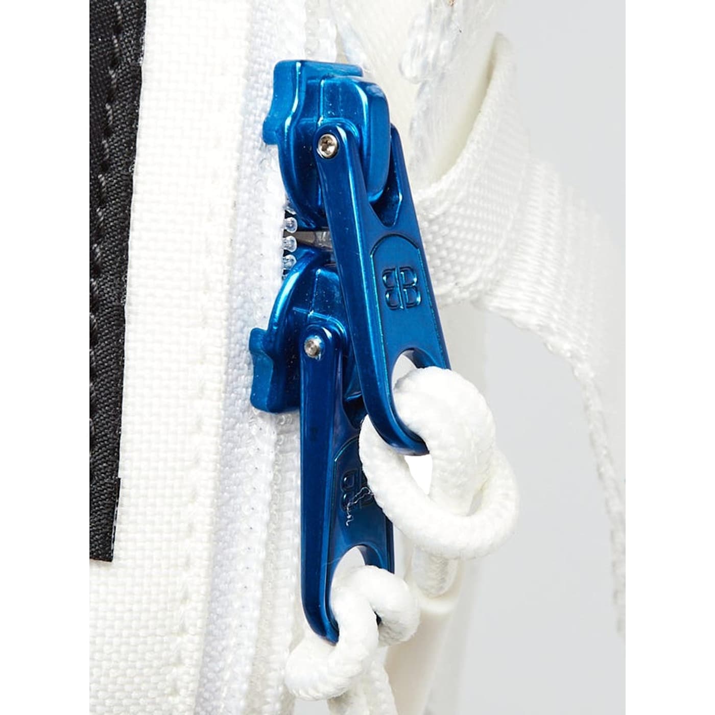 Balenciaga Nasa Logo Phone Holder Crossbody Bag White