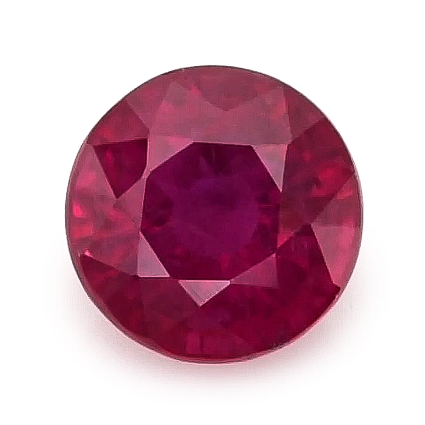 Burmese Ruby 5.8mm Round 1.07ct 1162XA