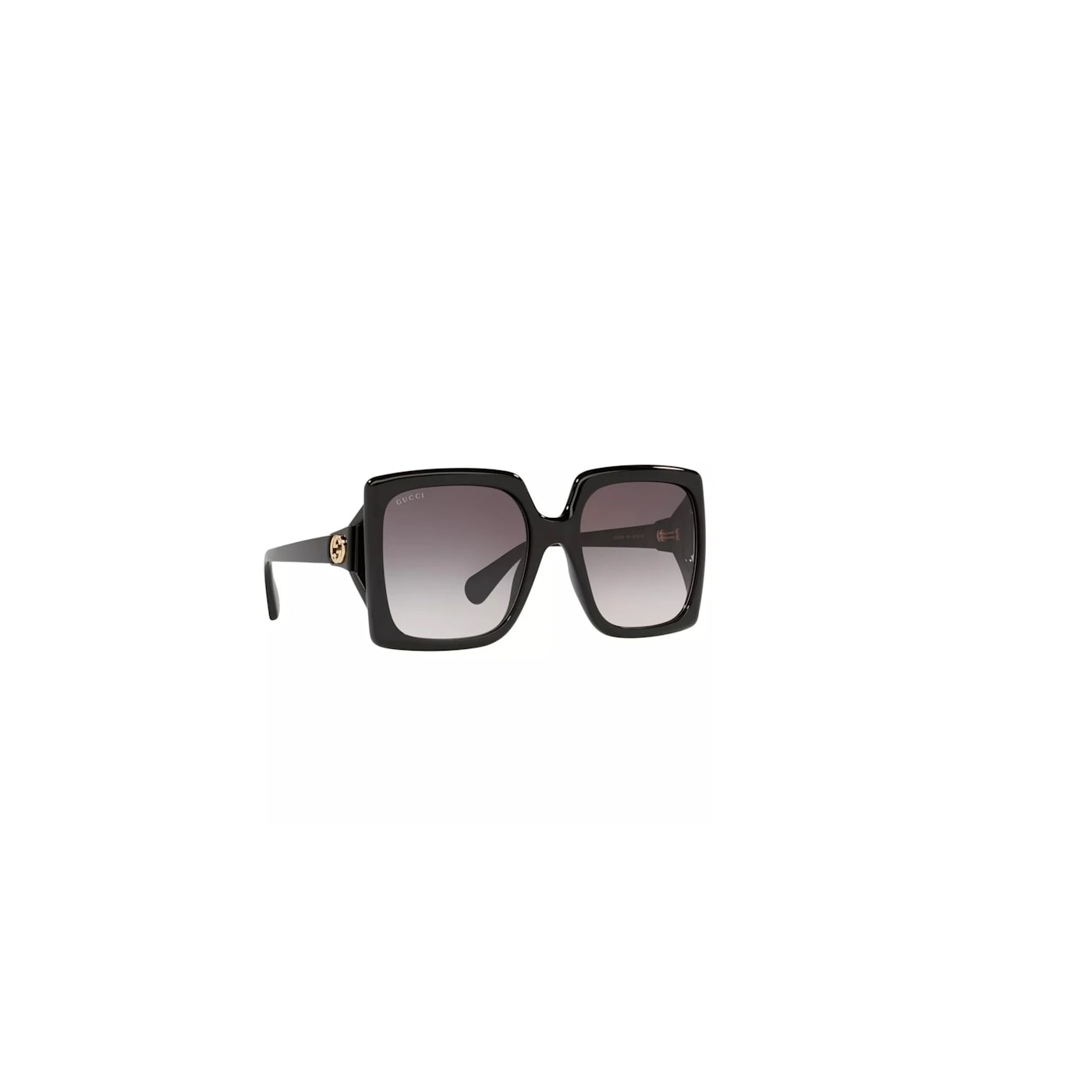 サングラス GUCCI SQUARED SUNGLASSES Square-frame Double G sunglasses in black acetate | GUCCI® US
