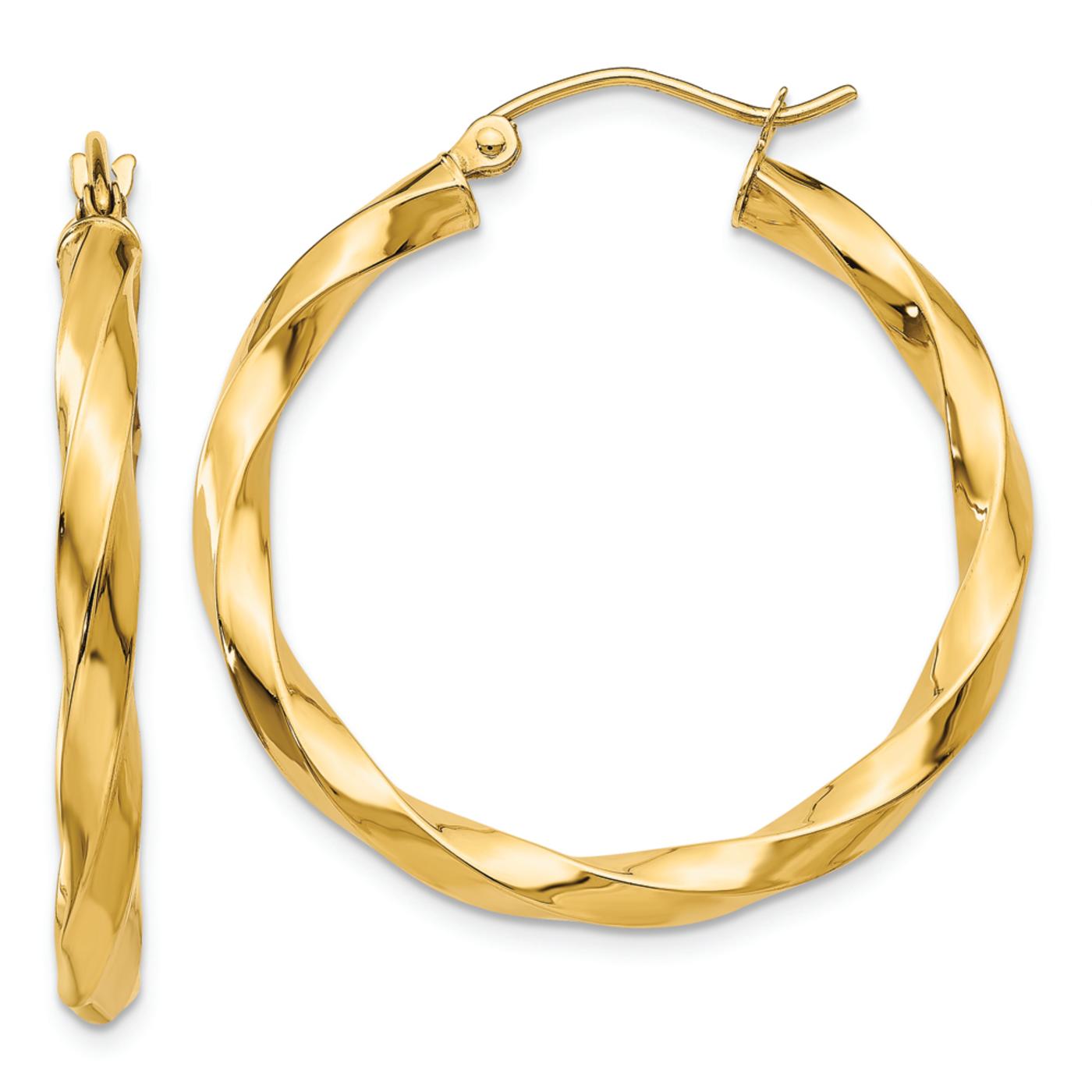 14k Yellow Gold Polished 1 3/16 14k Yellow Gold Polished 1 3/16