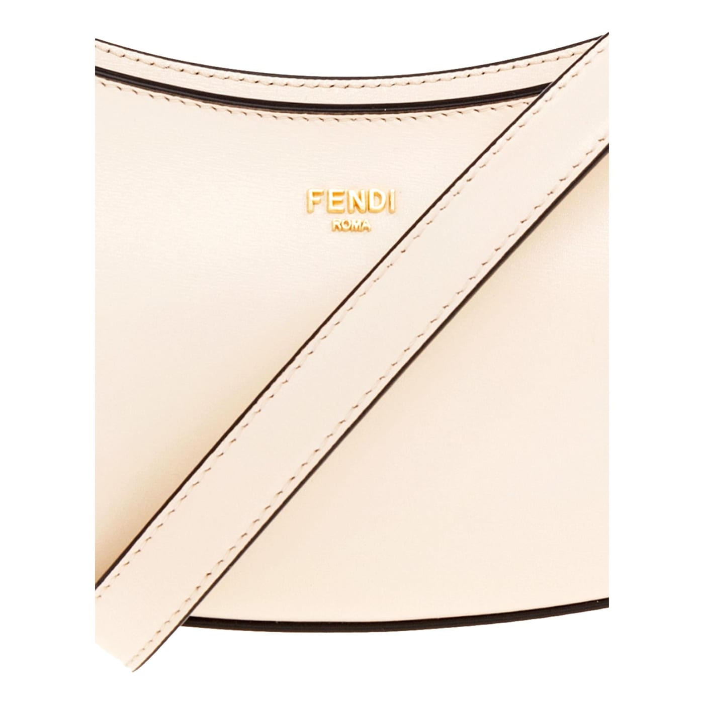 ショルダーバッグ FENDI IVORY LEATHER FENDI AFTER FENDI ROMA SHOULDER BAG Fendi After FF Leather Bag - Fendi - Unisex | WE IN STYLE