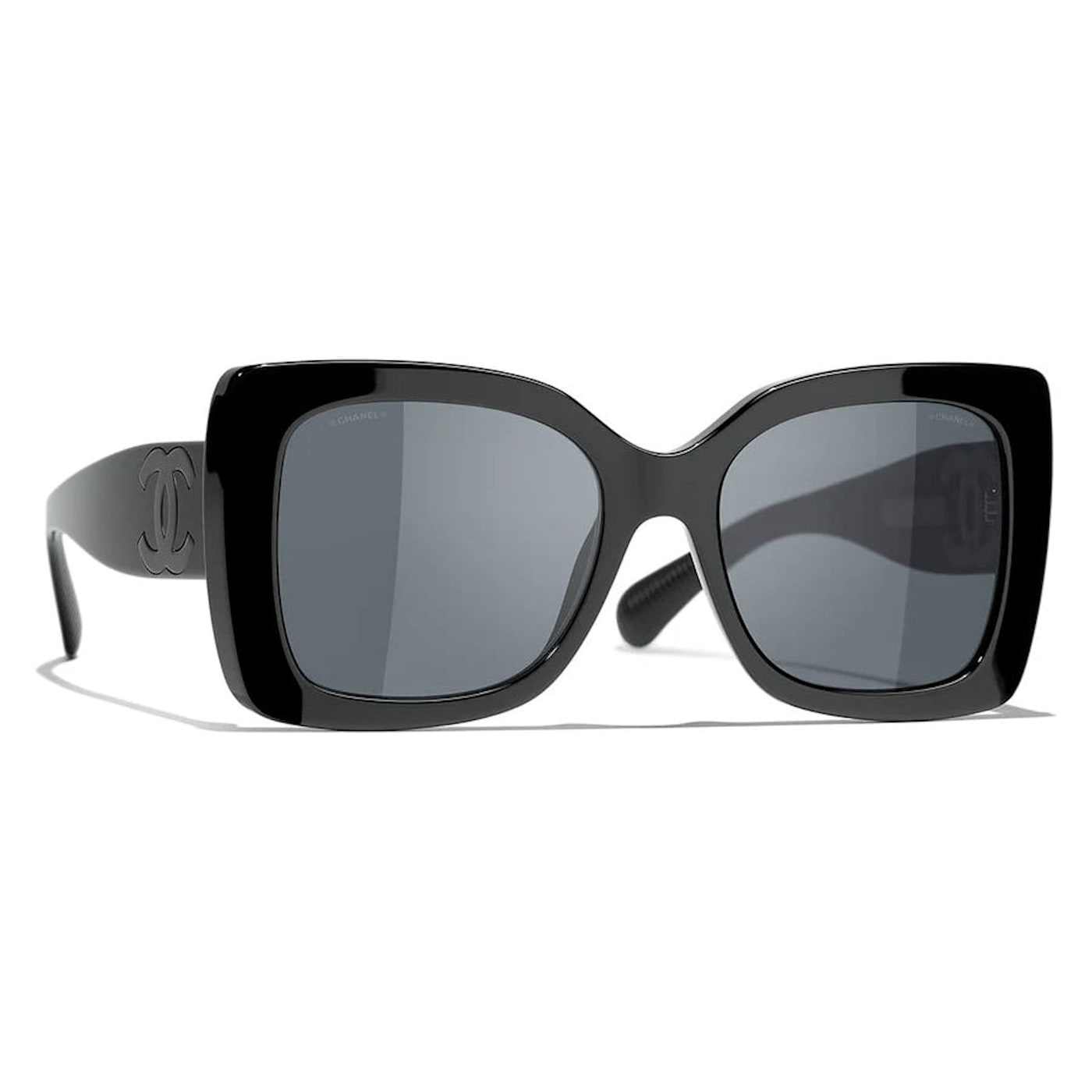 CHANEL Sunglasses with Large CC Logo