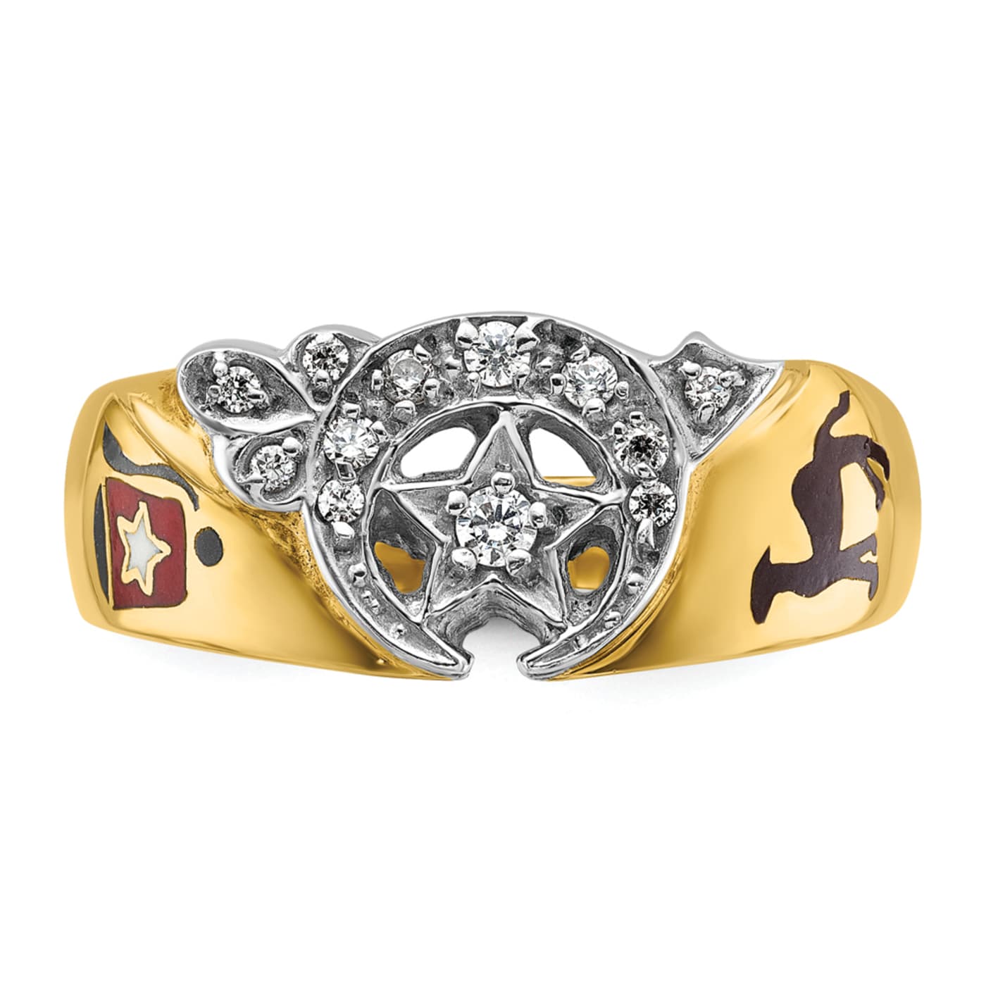 Diamond shriners ring hotsell