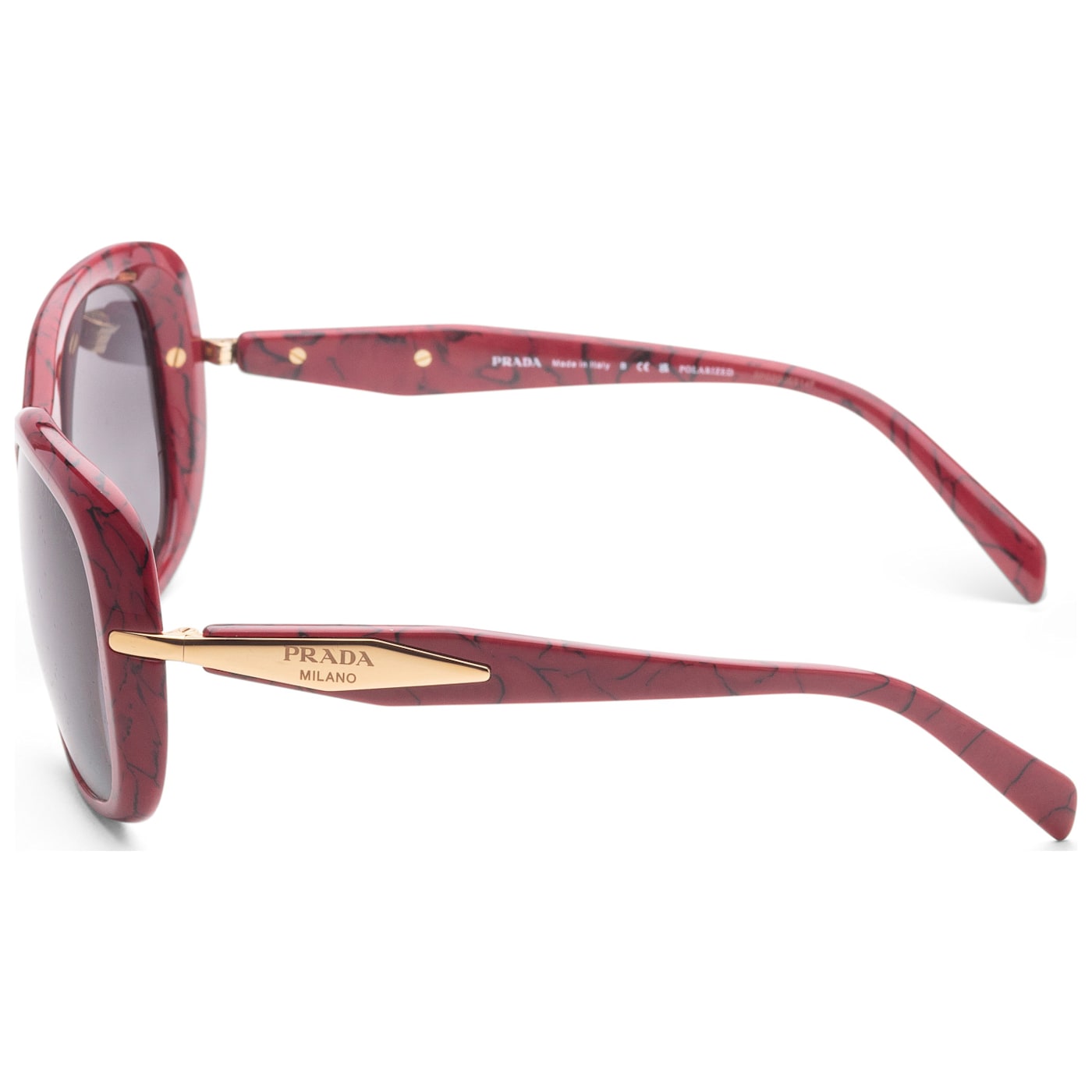 Prada round shop catwalk 57mm sunglasses