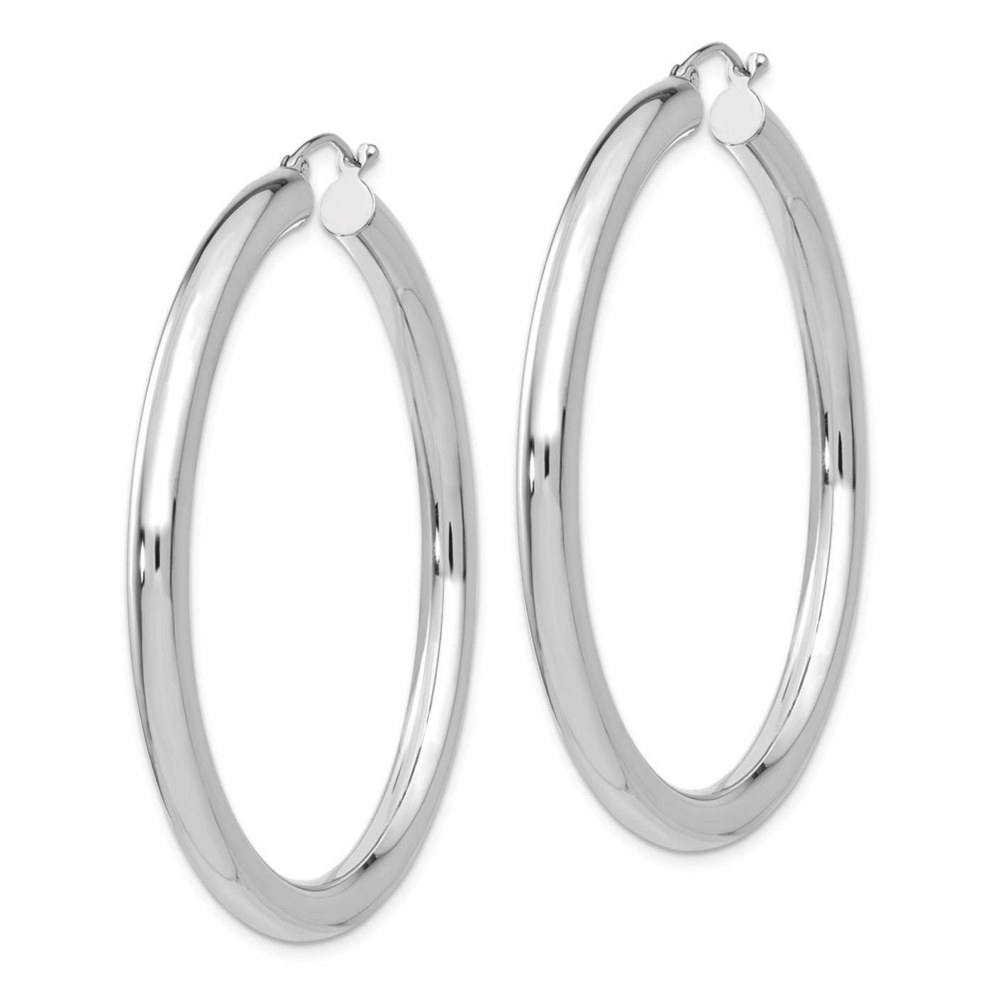 イヤリング TATIANA Silver 925 moissanite one-touch hoop earrings DE0005 MUSINSA | TATIANA [Silver 925] Clear White Hoop Earrings_EC1721
