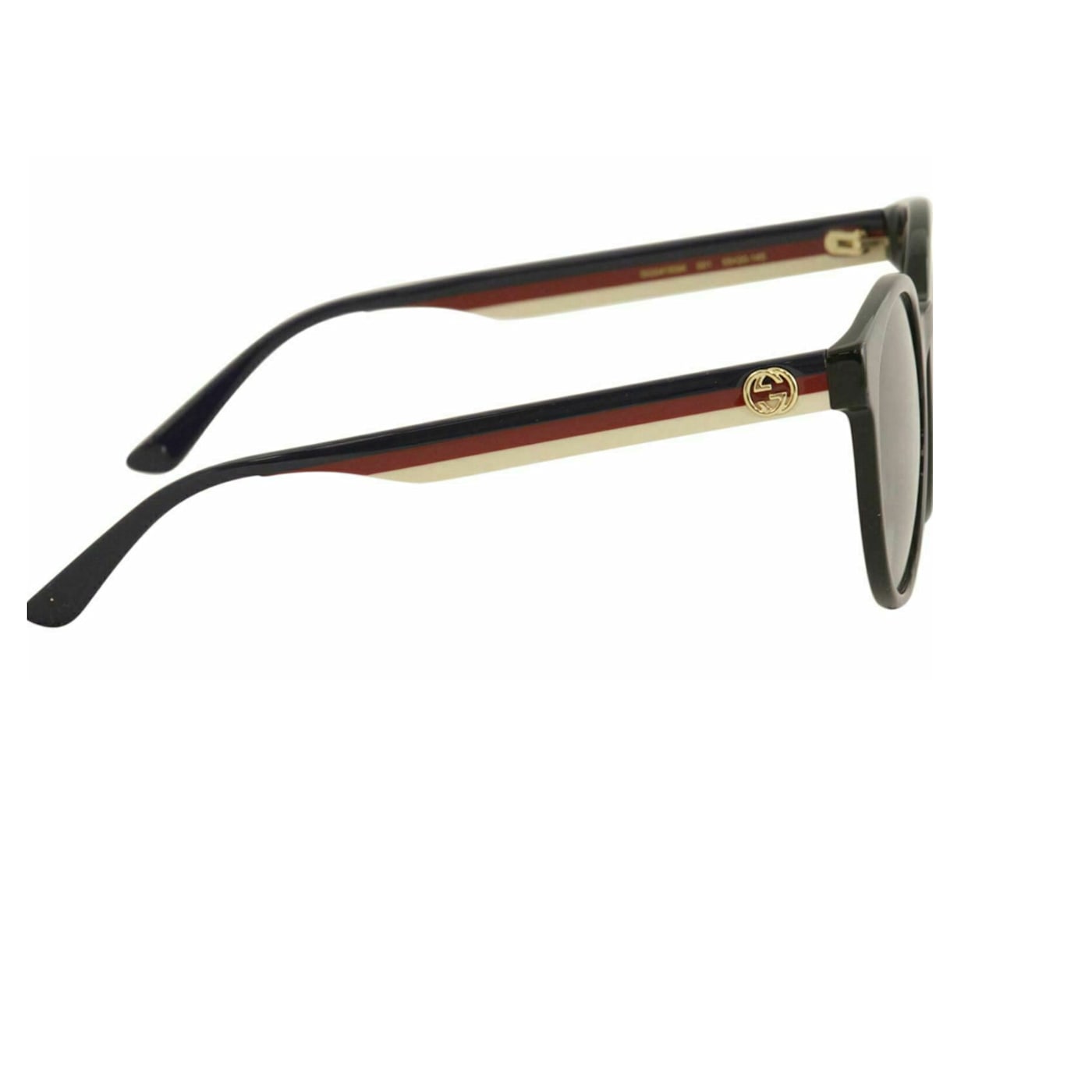 Gucci Black Red Ivory 55 mm Gradient Women s Sunglasses GG0416SK 001 55 13BZVA