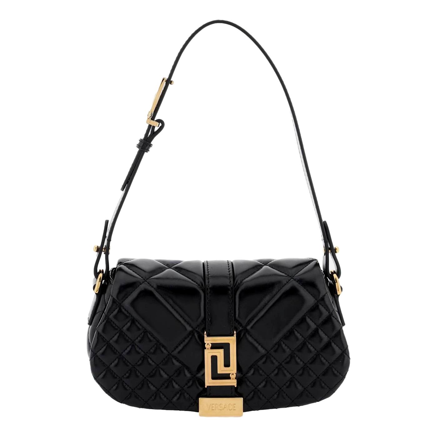【 VERSACE 】 Black Leather Greca Goddess Mini Bag 18308135_41270663_600.jpg