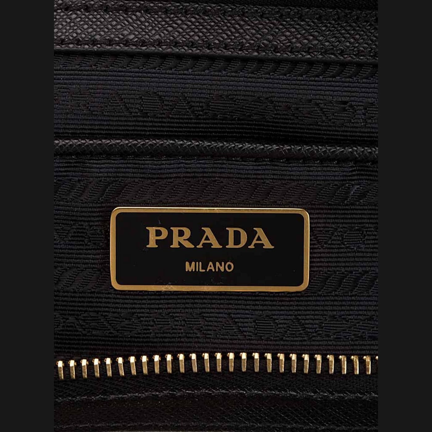Prada Tessuto Nylon Saffiano Leather Black Top Zip Tote Bag Prada Tessuto Nylon Saffiano Leather Black Top Zip Tote Bag