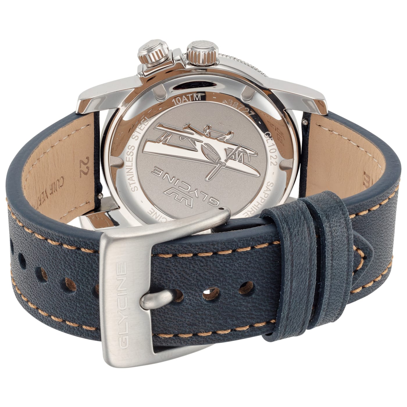ELV Watchband-42mm-Brown 42 mm Genuine Leather Watch Strap Price