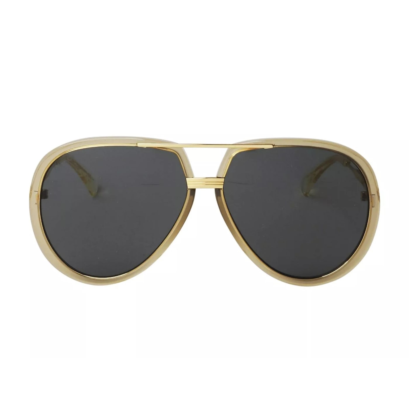 サングラス GUCCI Gold l Sunglasses Square frame sunglasses in gold-toned metal | GUCCI® US