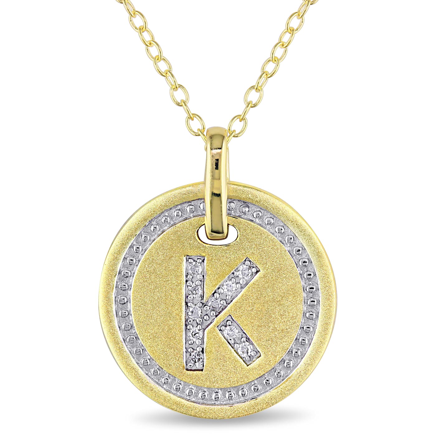 Diamond Letter Y Necklace (Gold) – Ivy Jewelry