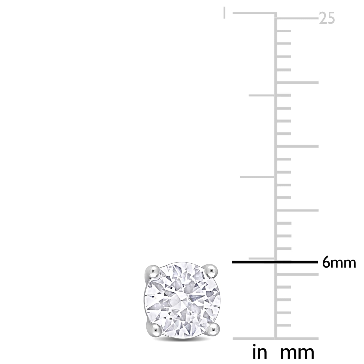 【TATIANA】Moissanite 1Carat Earring_DE0003〜ピアス TATIANA☆[Silver925]Moissanite 1Carat Earring (TATIANA