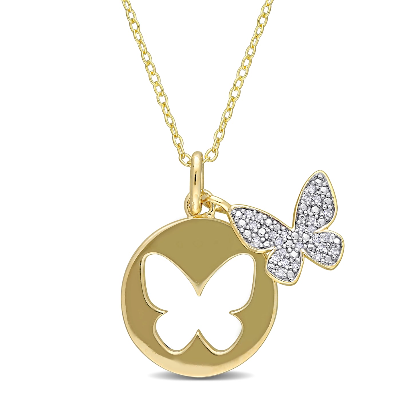 Jtv top butterfly necklace