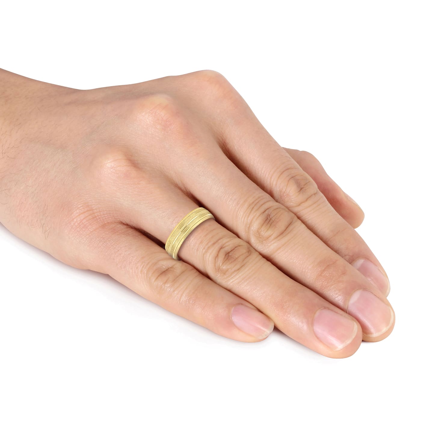 【HYERES LOR】22FW★ Noailles color 14K Double Ring (male) 14kt, 18kt, 22kt Real Solid Yellow, White Gold Hallmark