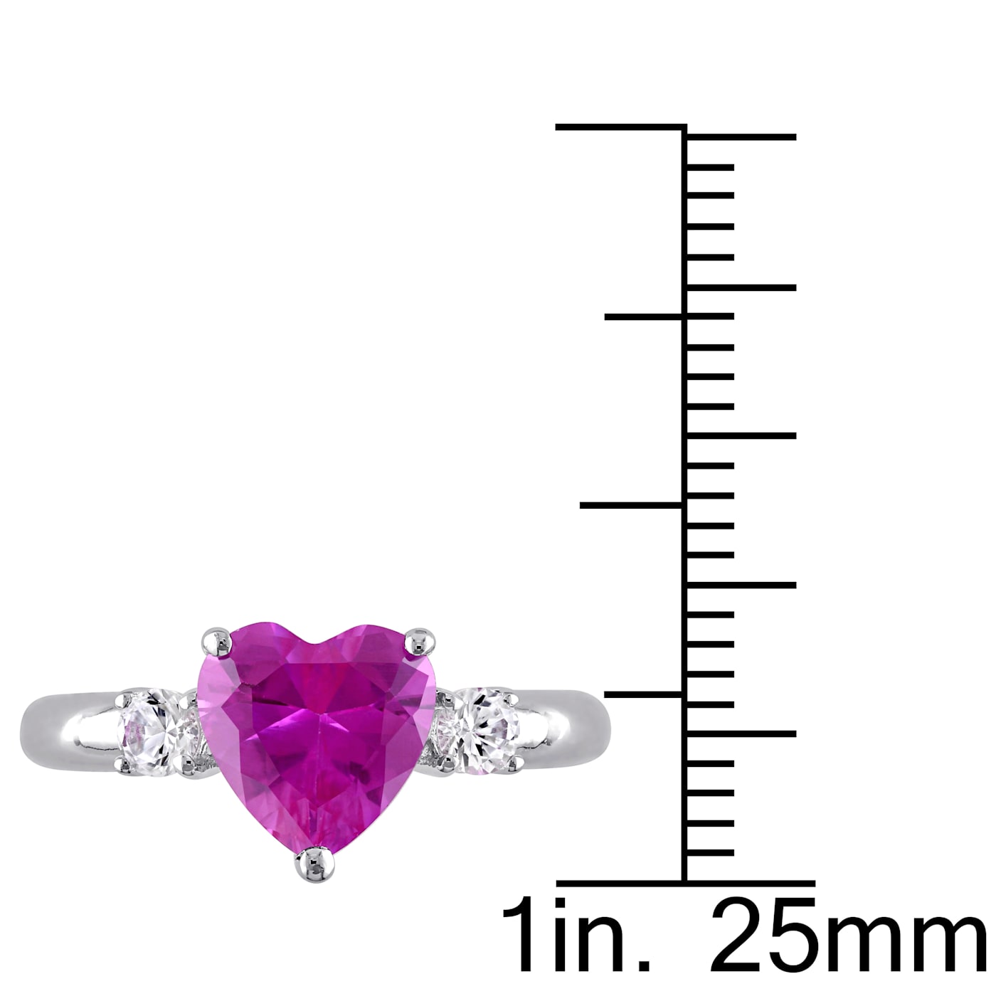 ☆nff☆ heart surrounding ringwhite 967 Sadie All My Love Gold-Tone Stainless Steel Heart Prestack