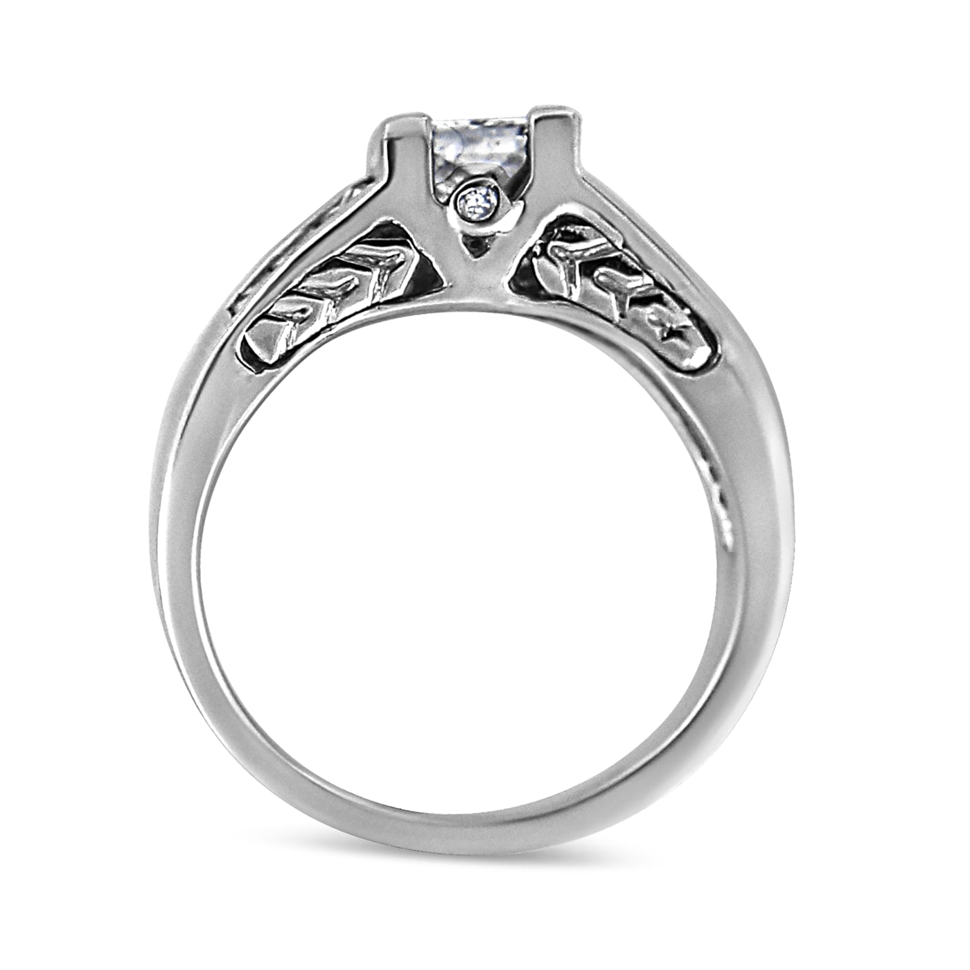 ダイヤのa4-47 Men's Diamond Ring 2 ct tw Round-cut 10K Yellow Gold | Kay