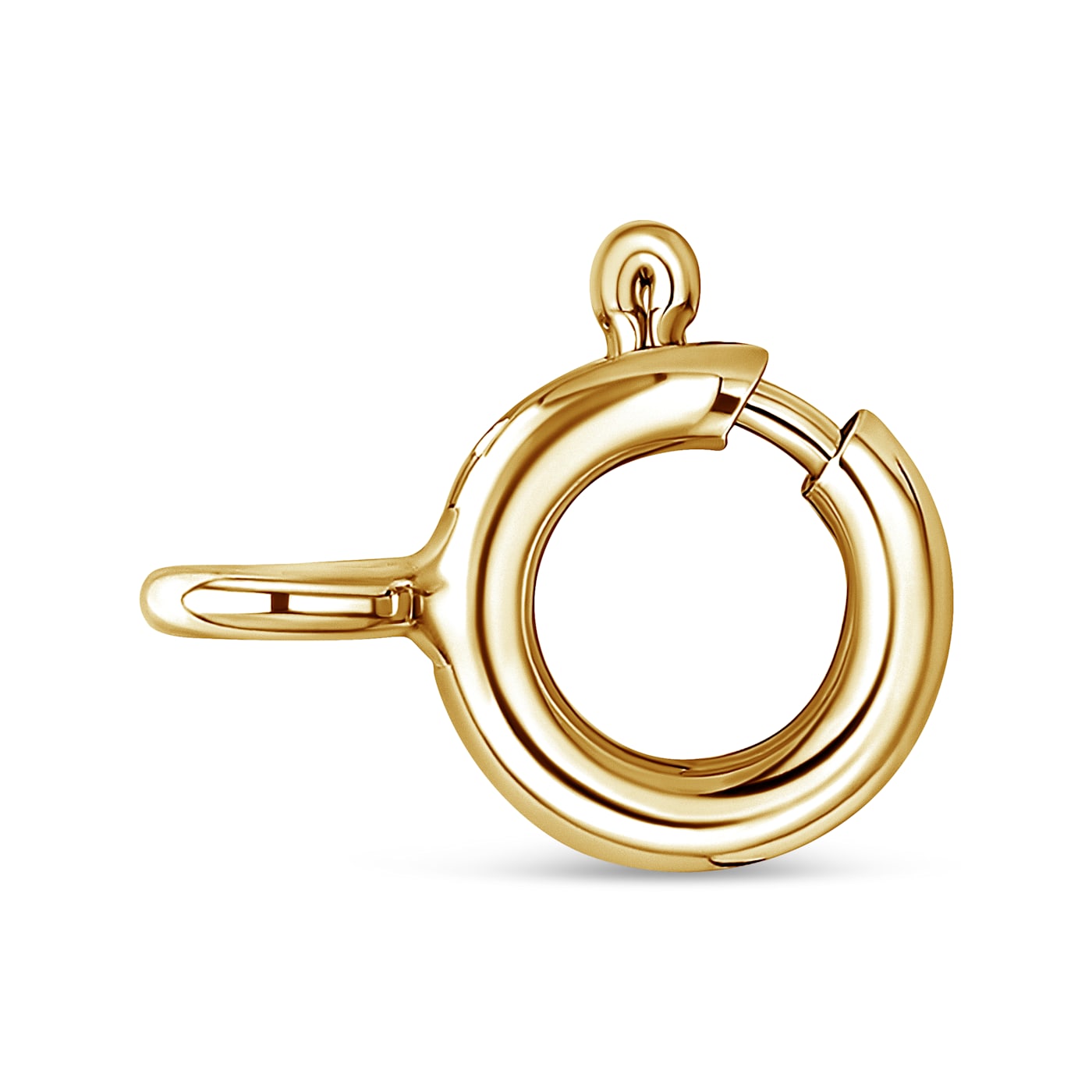 10K Yellow Gold スモールハートチャーム ネックレス 10K Yellow Gold