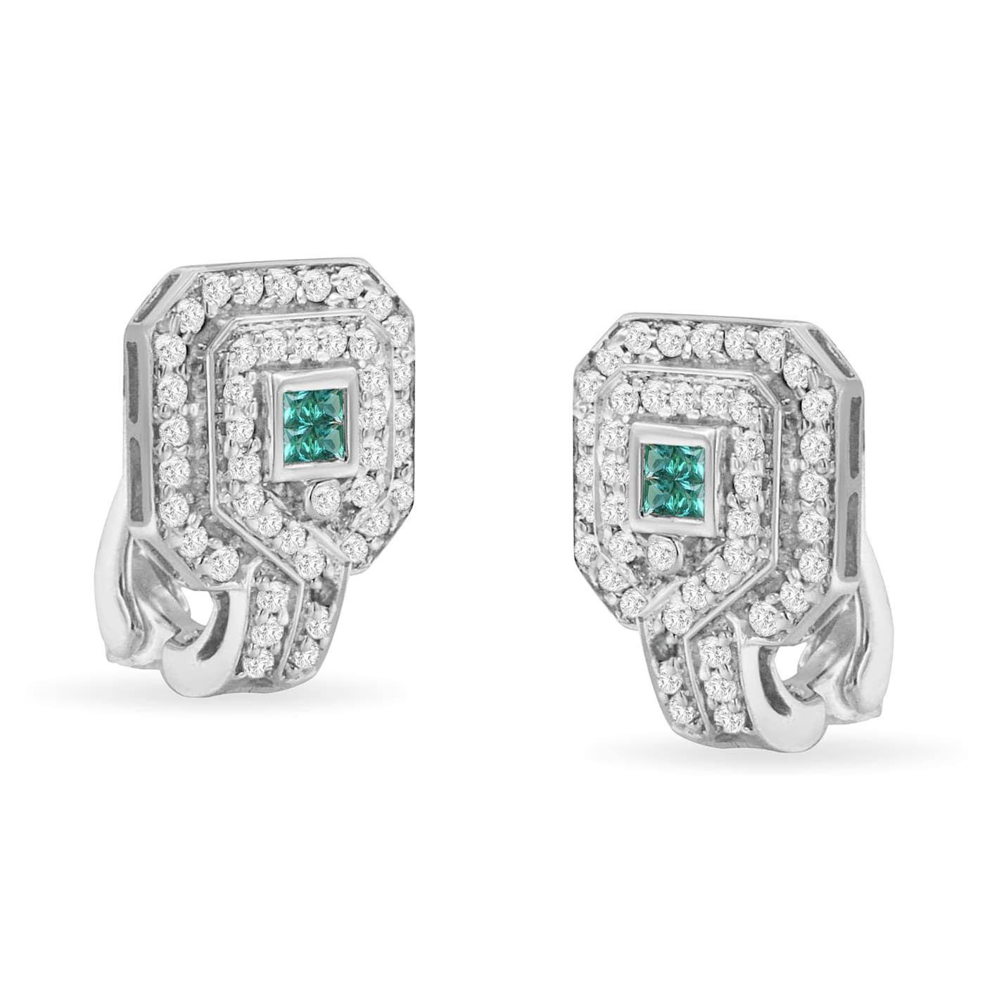 トップ 14K White Gold 1ctw Round and Princess-cut Treated Blue 空気清浄機・イオン発生器