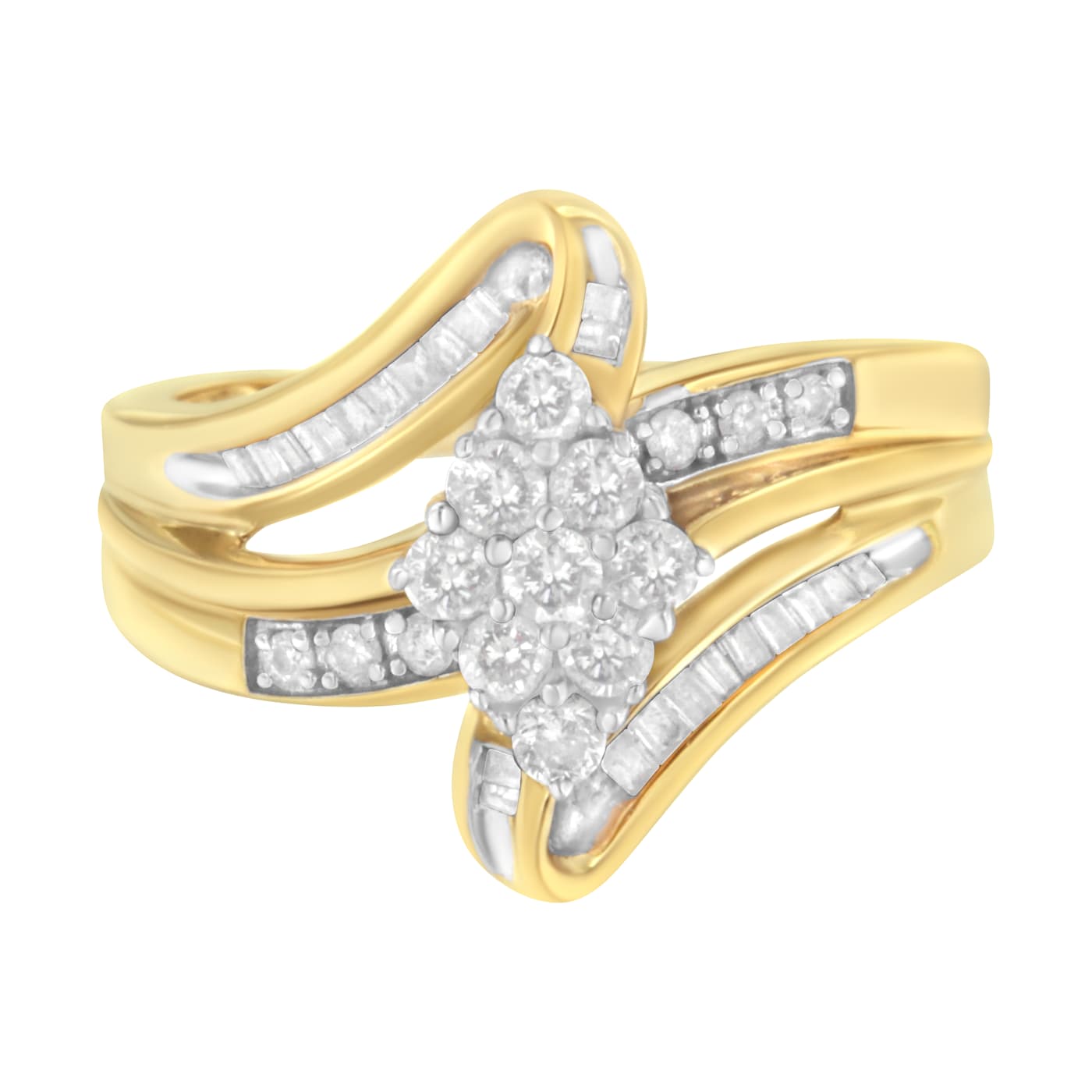 指輪・リング Crystal Chain Bold Ring ( 2 COLOR) Amazon.com: KeyStyle Initial C Ring Crystal Rings Bundle for