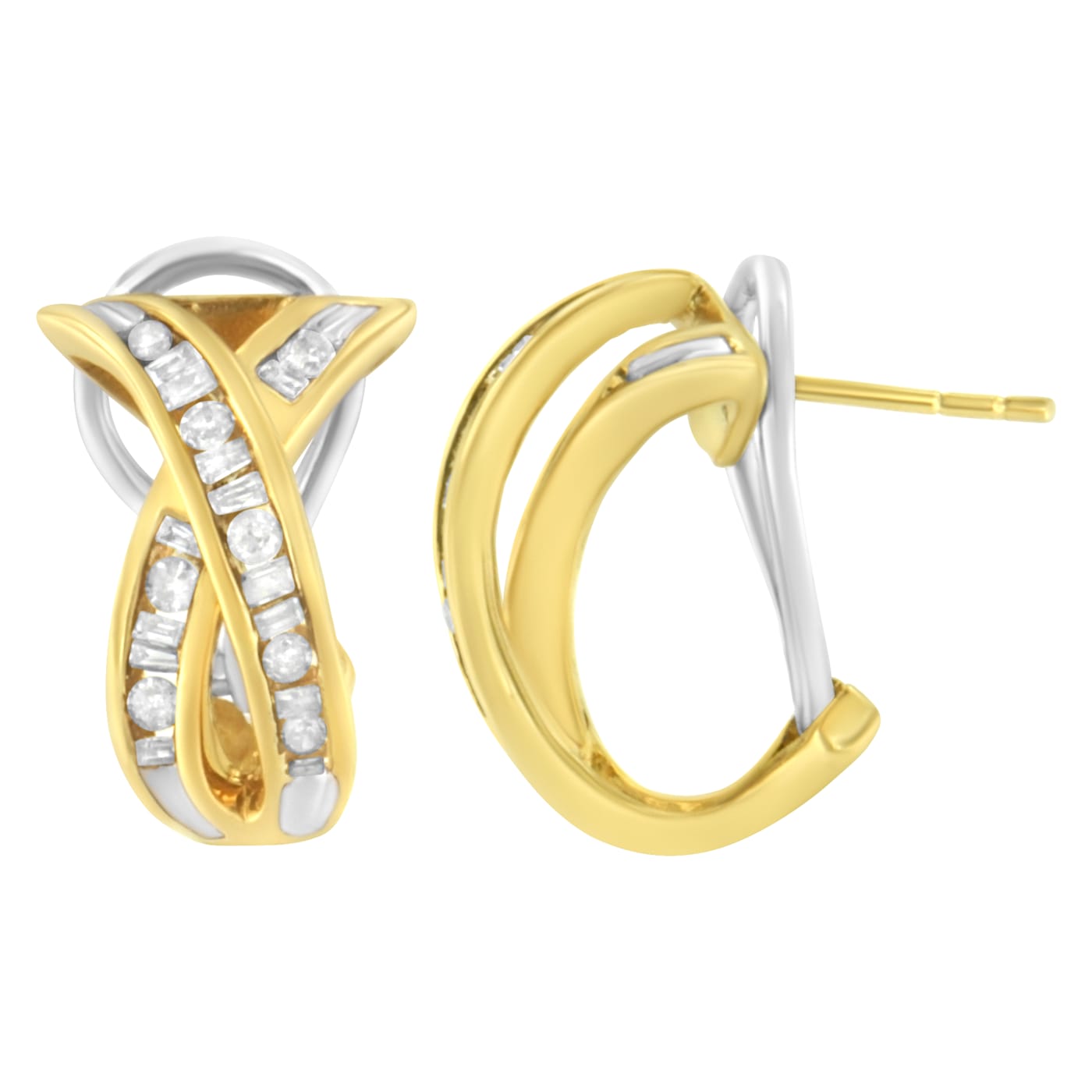 ブランド通販 14K Two-Tone 1/2ctw  アクセサリー