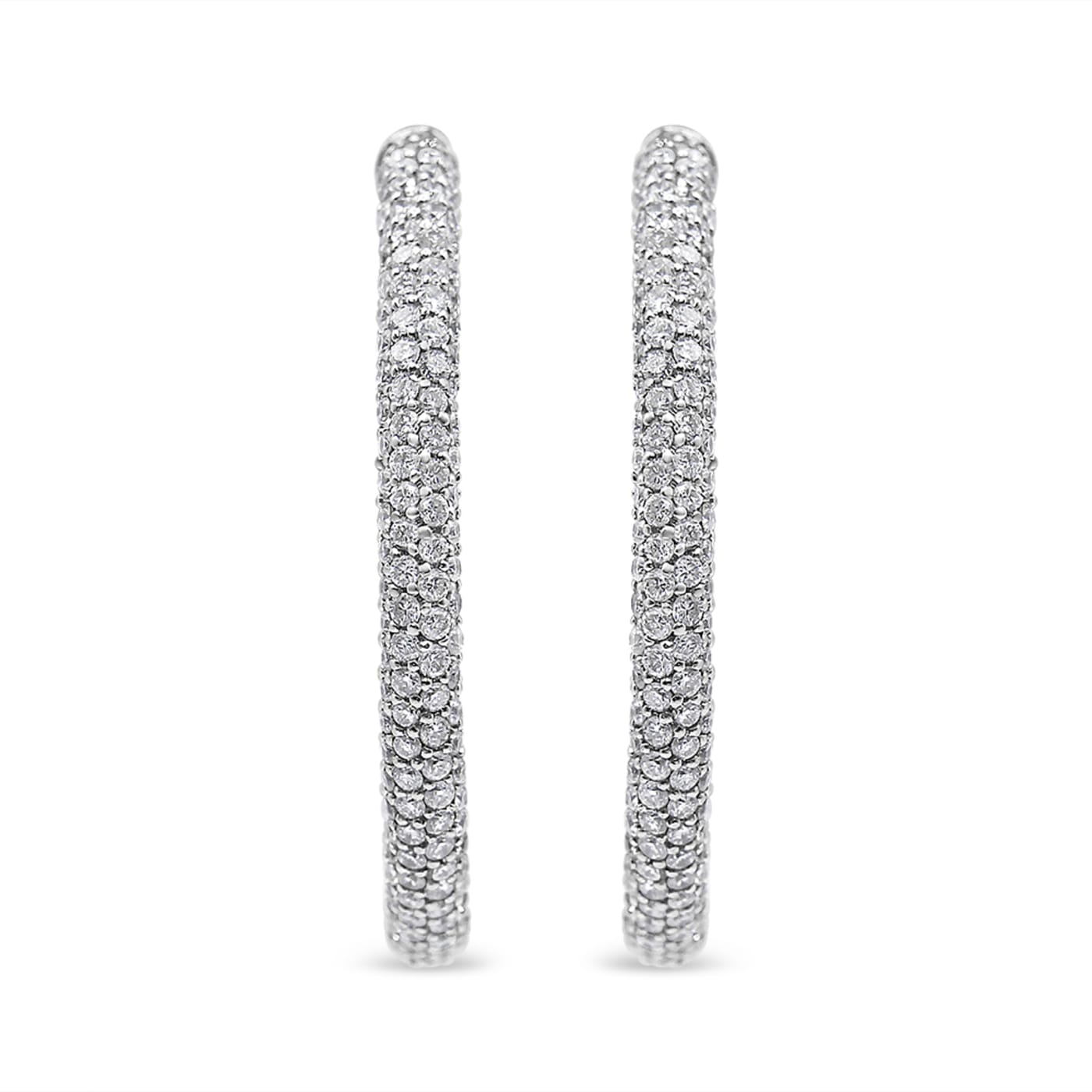 y機　2点セット Multi-Diamond Stud Earrings 1/10 ct tw 10K White Gold | Kay