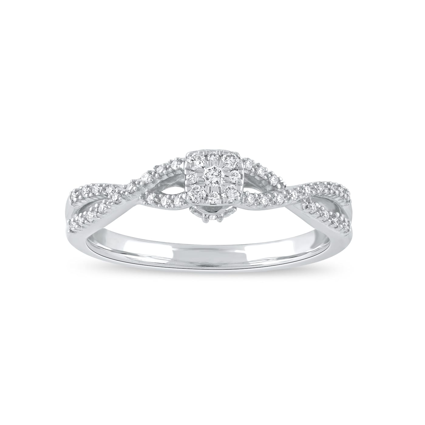 Amazon.com: Women's 925 Sterling Silver Ring Fashion Two
