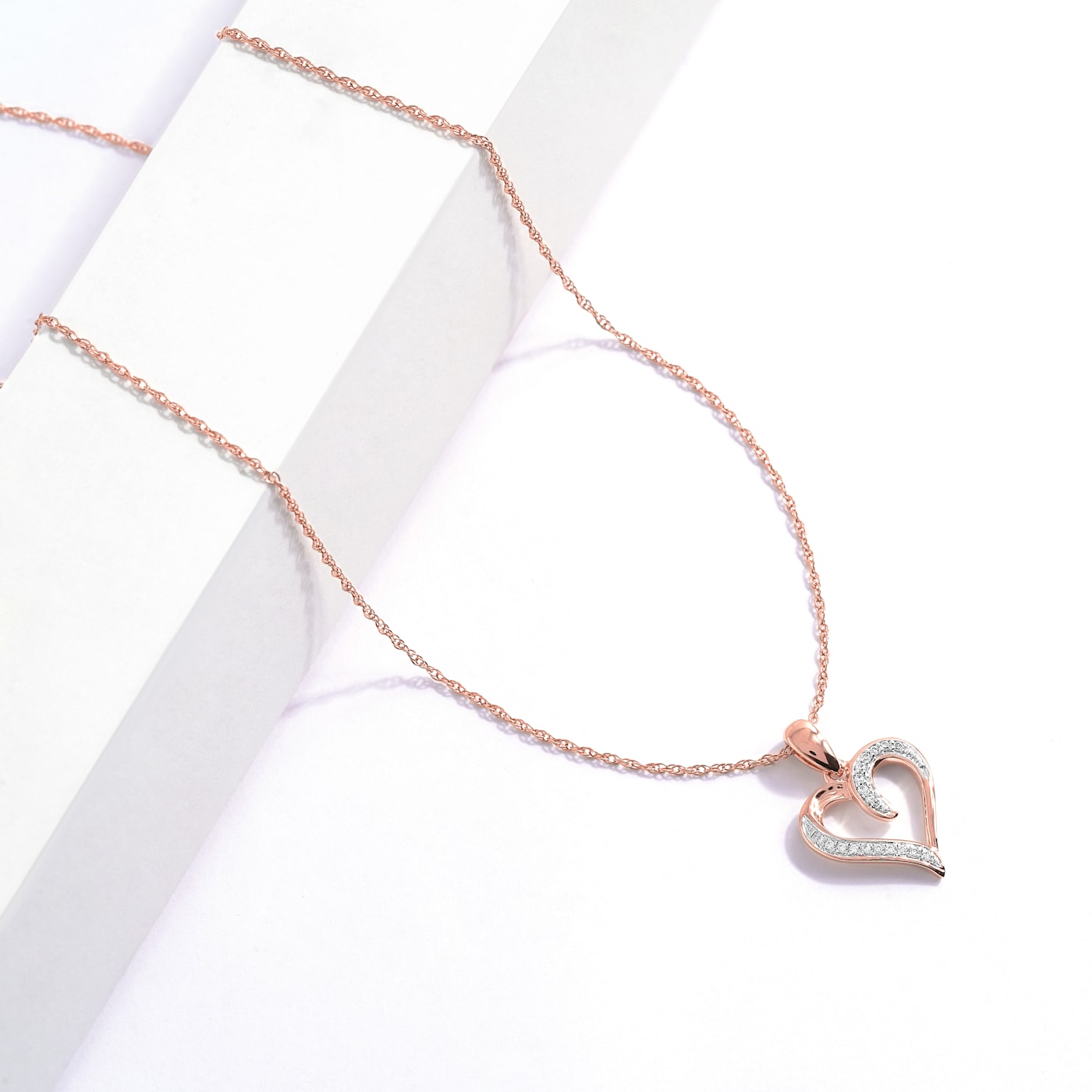 ★NOONOO FINGERS★ Jet Heart Necklace HEART KEY NECKLACE - NOONOO FINGERS