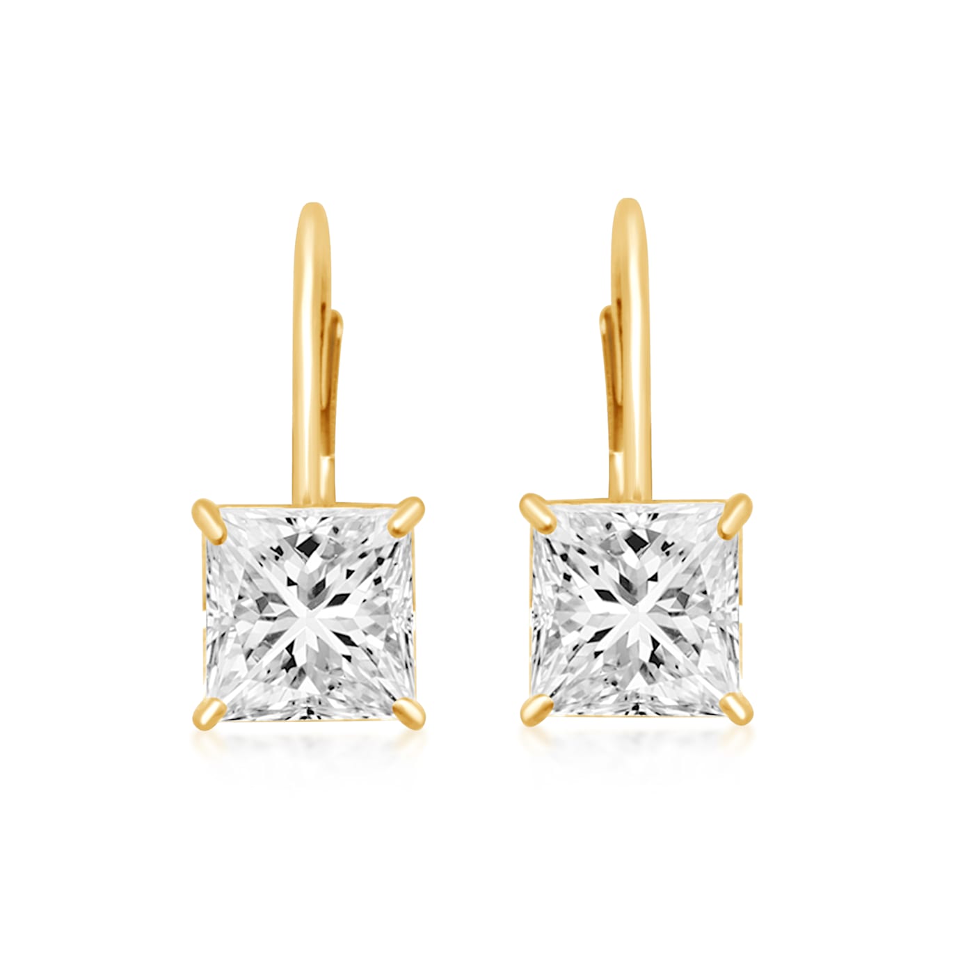 [LLOYD] 10K☆Volume Frane One Touch Earrings V-351075407_0_400.jpg?pristine