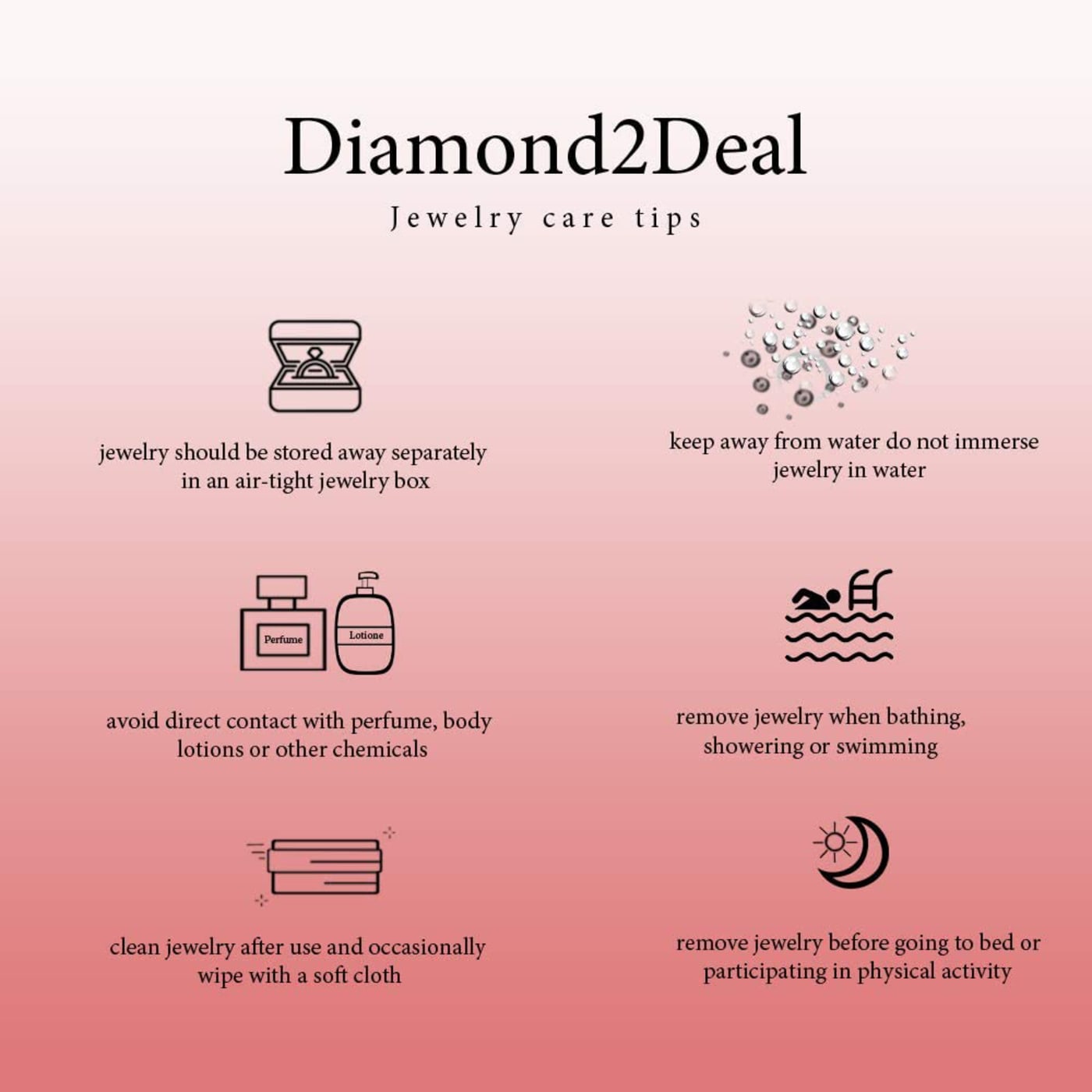 Diamond2Deal 10K White Gold 1.5 Ct Round Cut Diamond Cluster