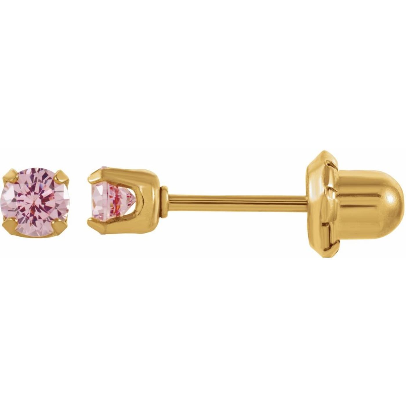 .50ctw Pink Diamond Earrings