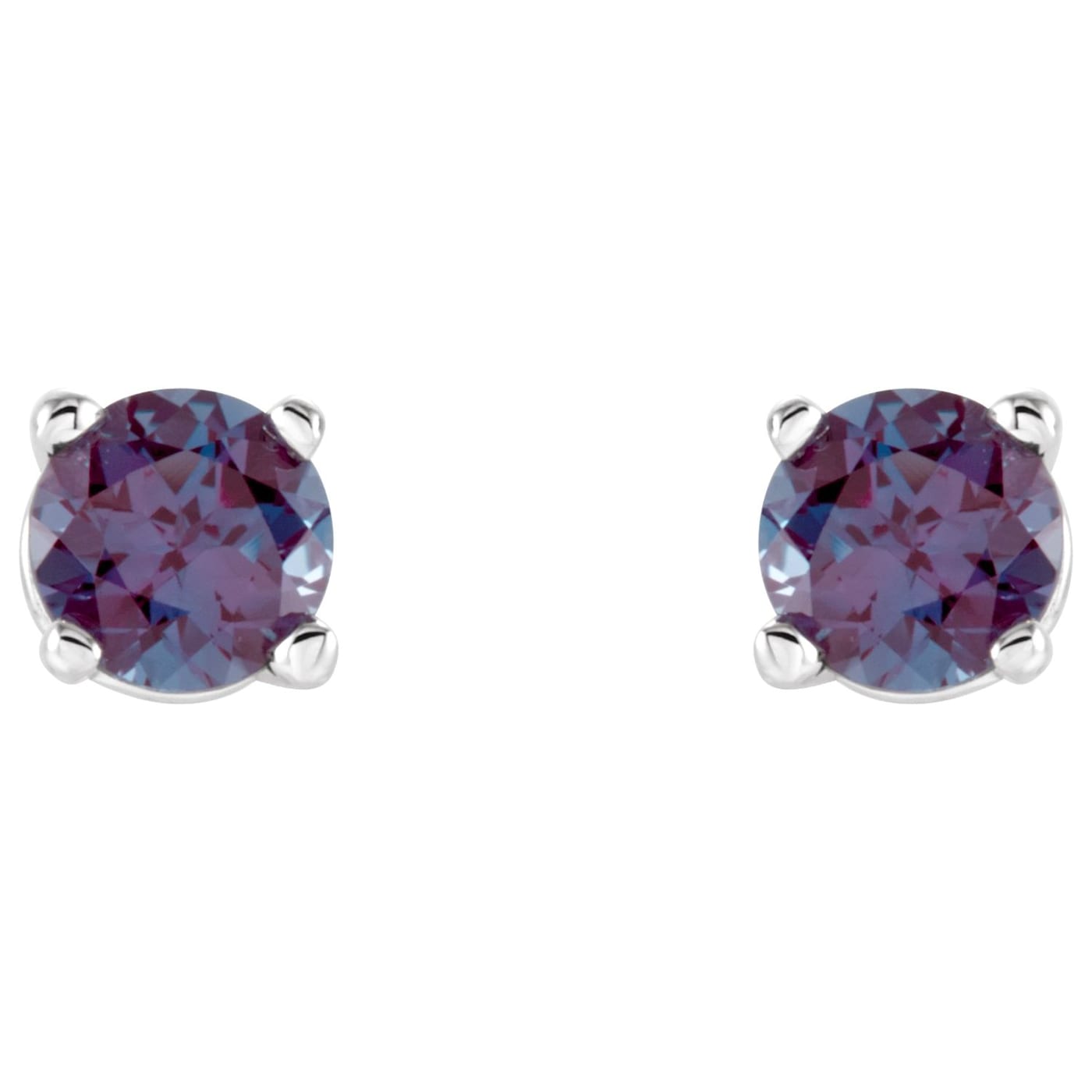 Alexandrite stud clearance earrings