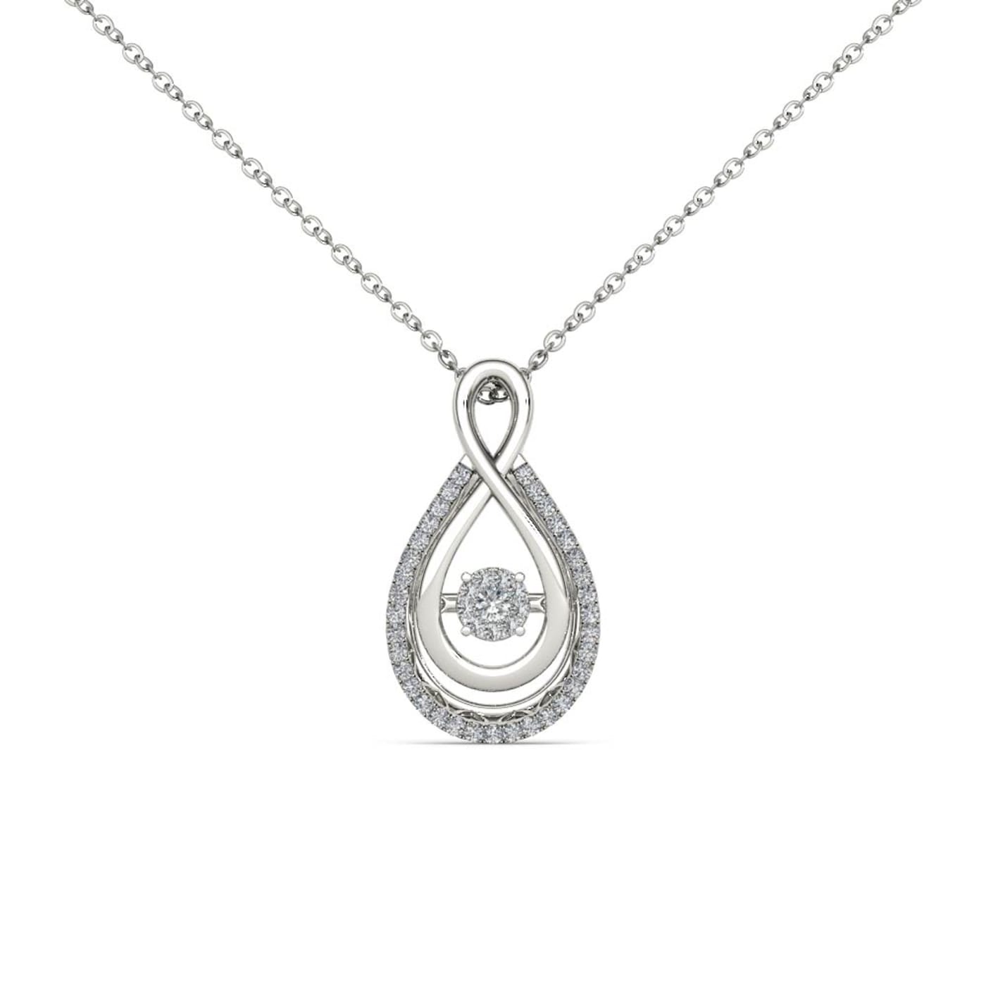 Sonara Jewelry / 8.93ct G SI 10K Yellow Gold Tennis Miracle Necklace 22