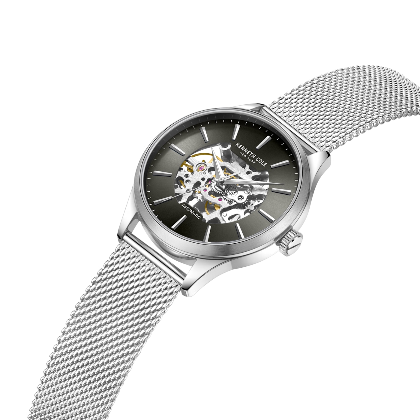 Kenneth Cole New York Men's Stainless Steel Mesh Watch