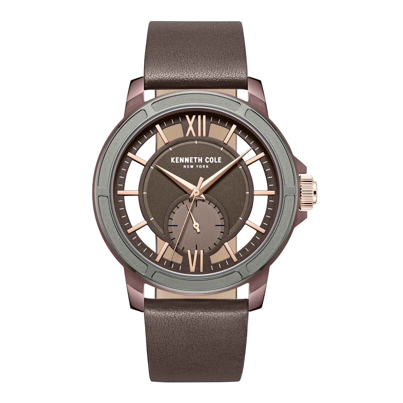 Kenneth cole watch leather band deals
