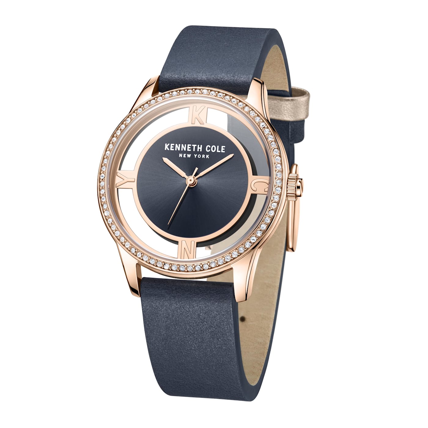 Kenneth cole hotsell transparent dial watch