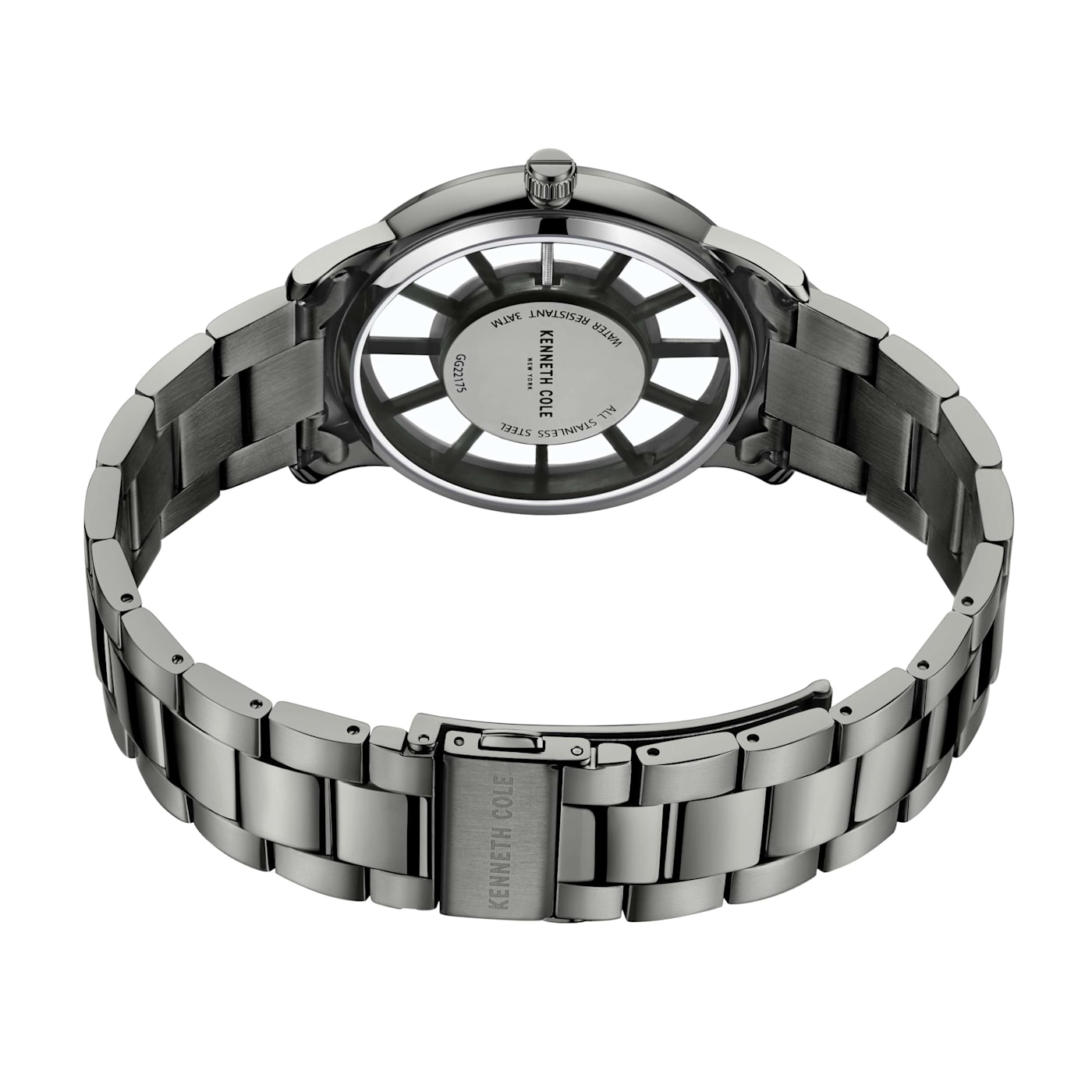 Kenneth Cole Fashion Watch with Transparent Dial 1293QB