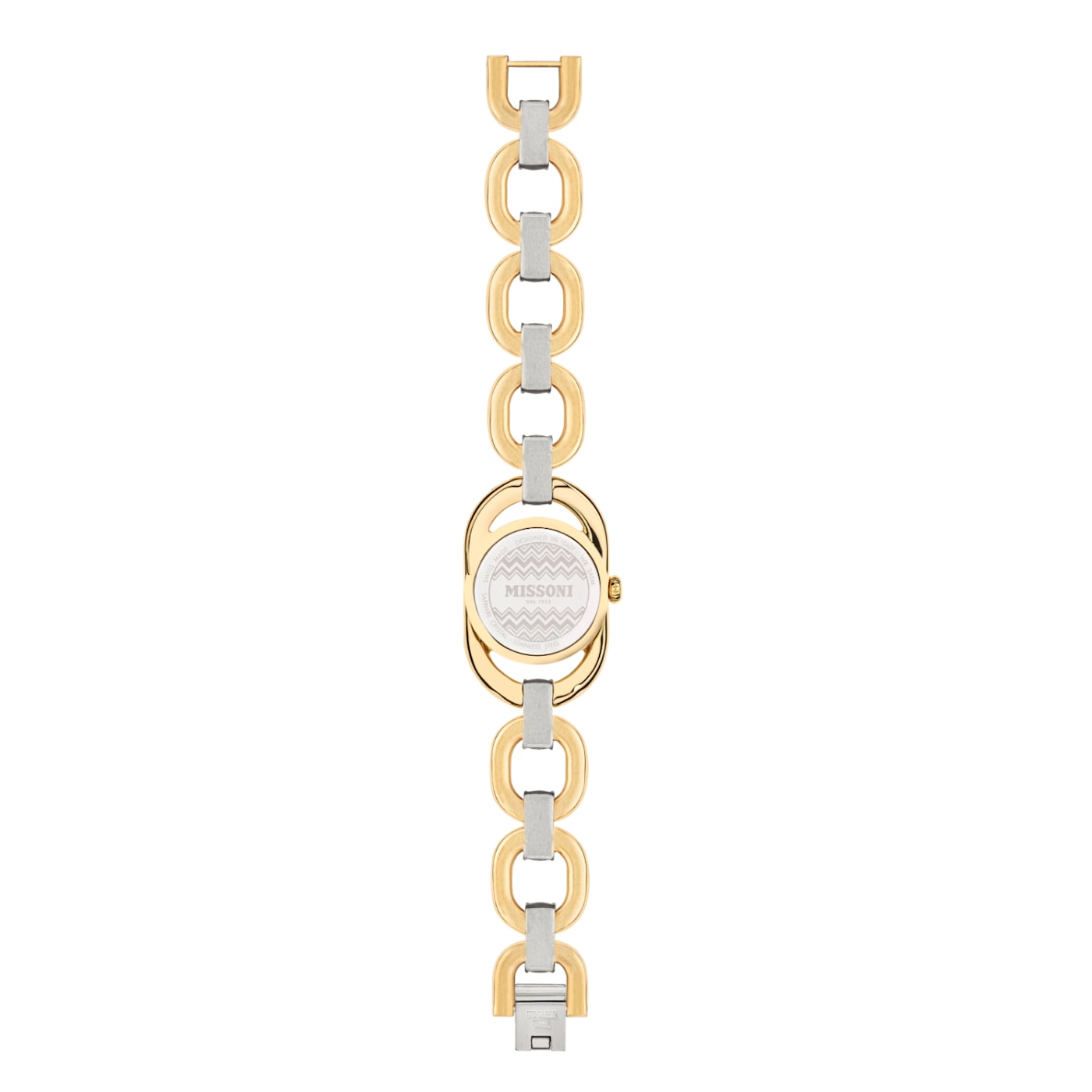Missoni Gioiello Yellow Two-tone Chain Bracelet Watch - 11G6GB