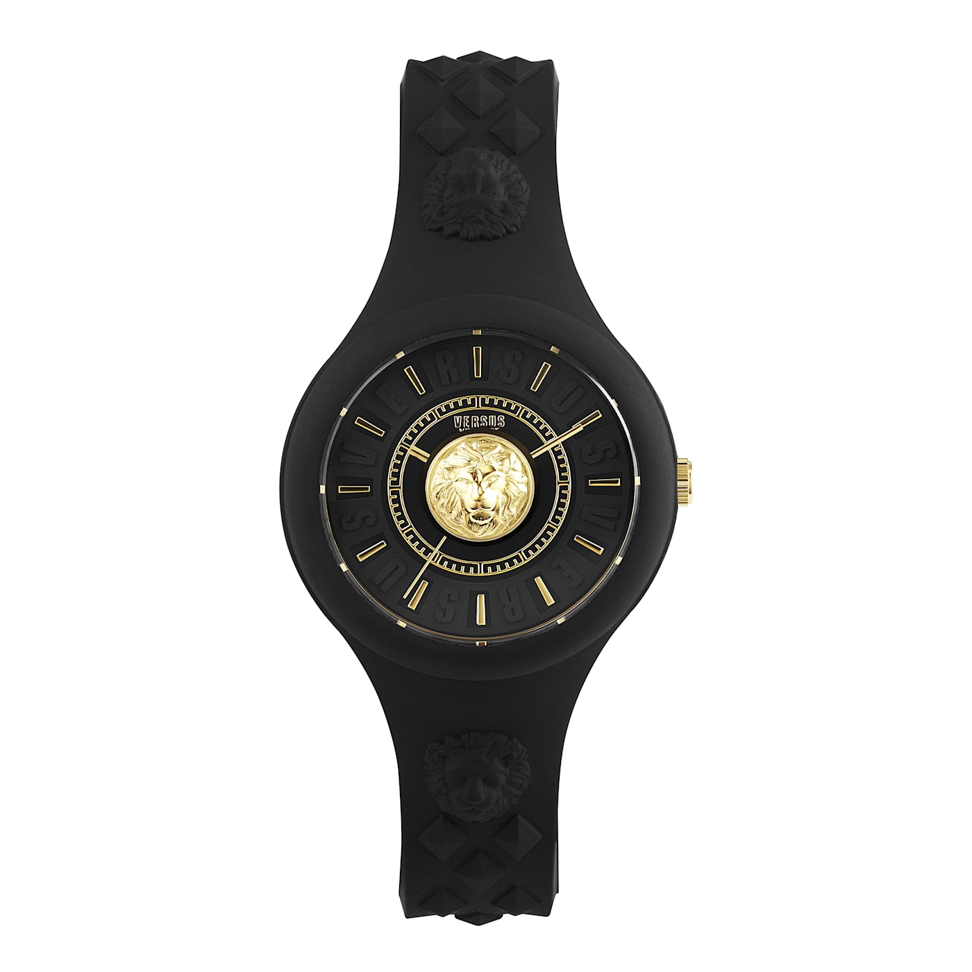 Versace fire island watch black top