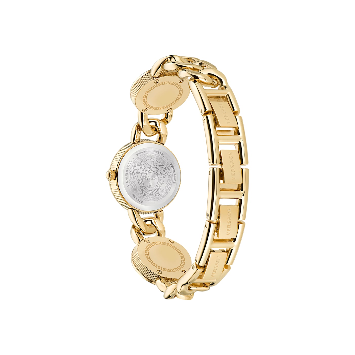Versace medusa stud icon watch on sale