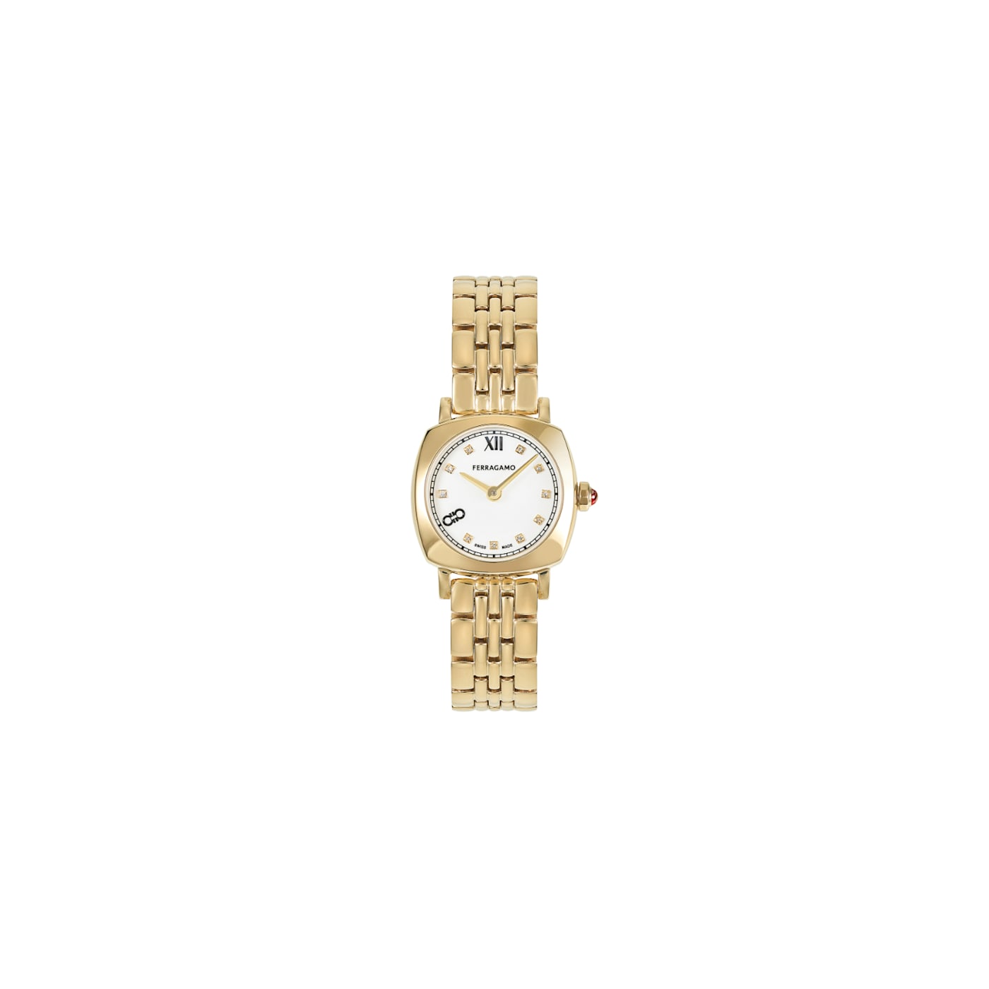 【FERRAGAMO】Classic Bracelet Watch ゴールド文字盤 36mm Ferragamo Classic Bracelet Watch - 11DVNA