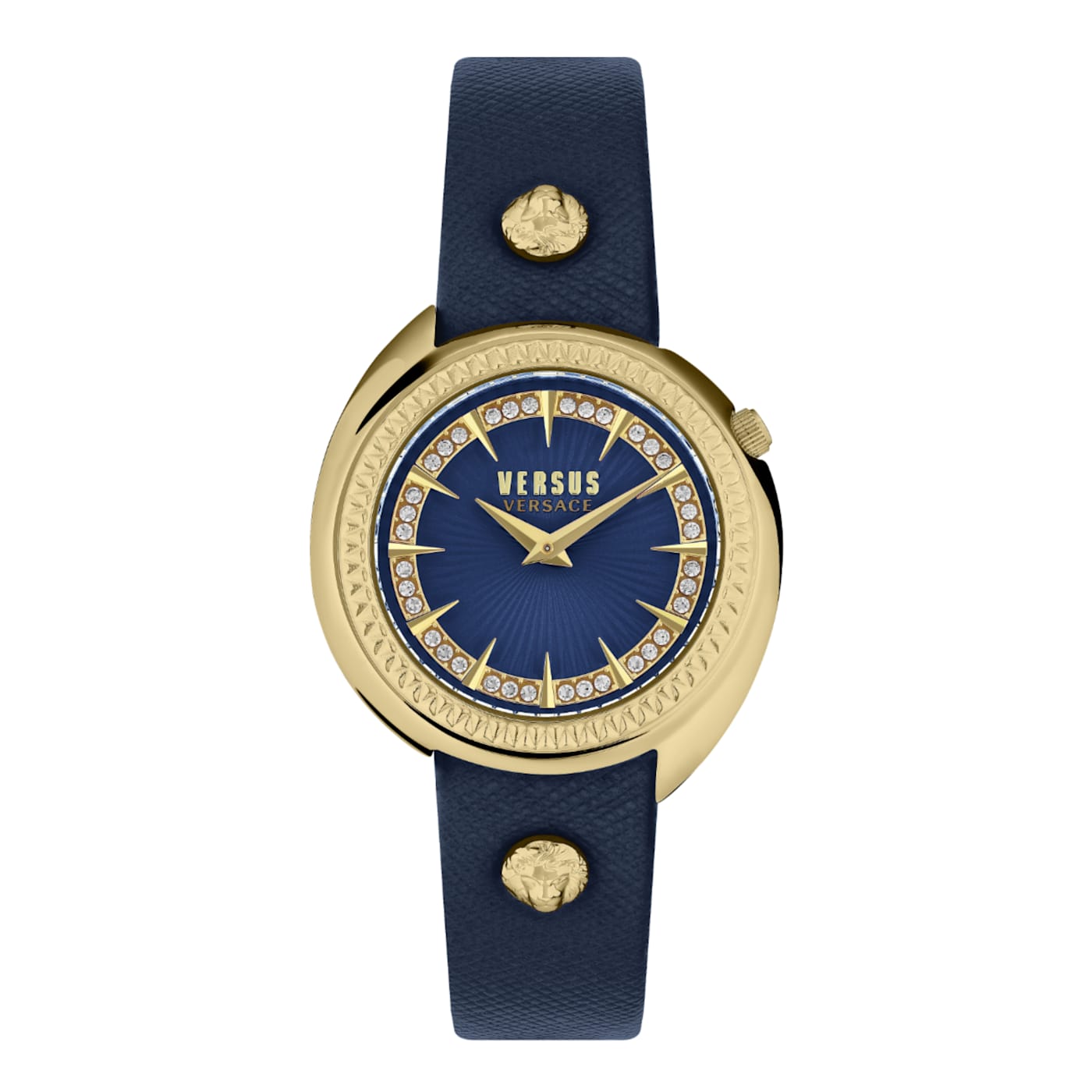 Versace watch blue discount strap