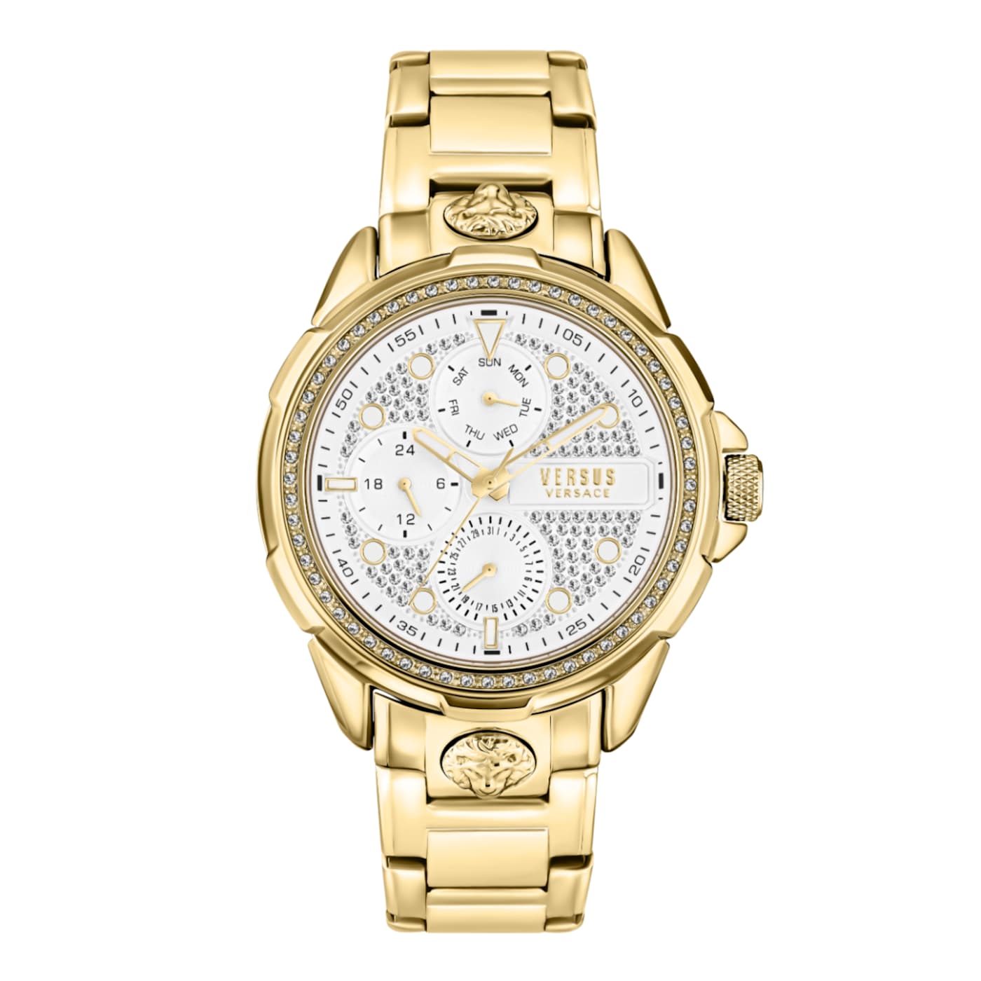 Versus Versace 6e Arrondissement Crystal Bracelet Watch 1B6R0A