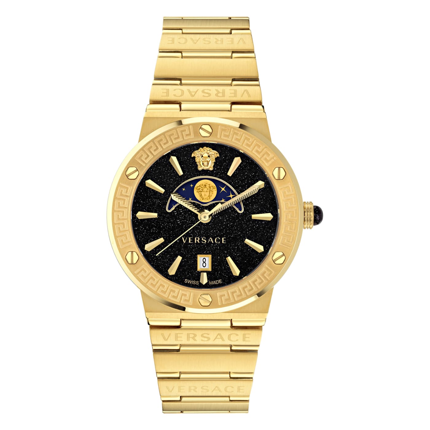Versace clearance watch logo