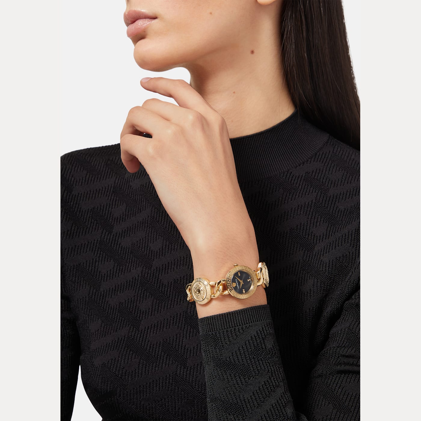 腕時計その他 Versace Stud Icon Bracelet Watch Versace Womens Stud Icon Watches | Direct Luxury